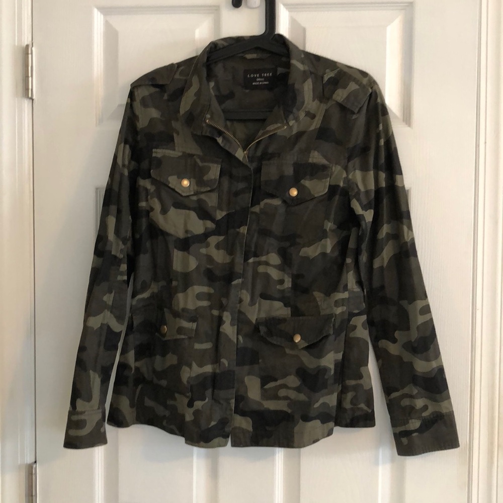 Love Tree Camo Jacket